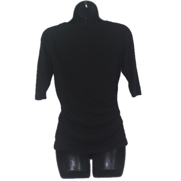 Ruched Scoop Neck Sweater (Ann Taylor) - Picture 2 of 3